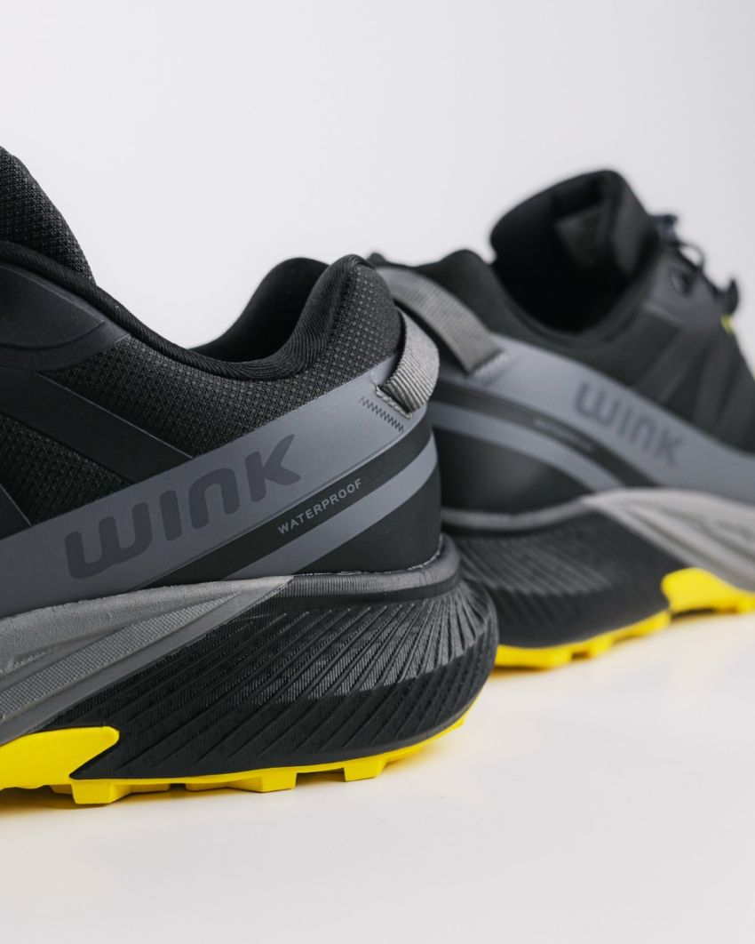 Wink - Craak grey waterproof men hiking shoes