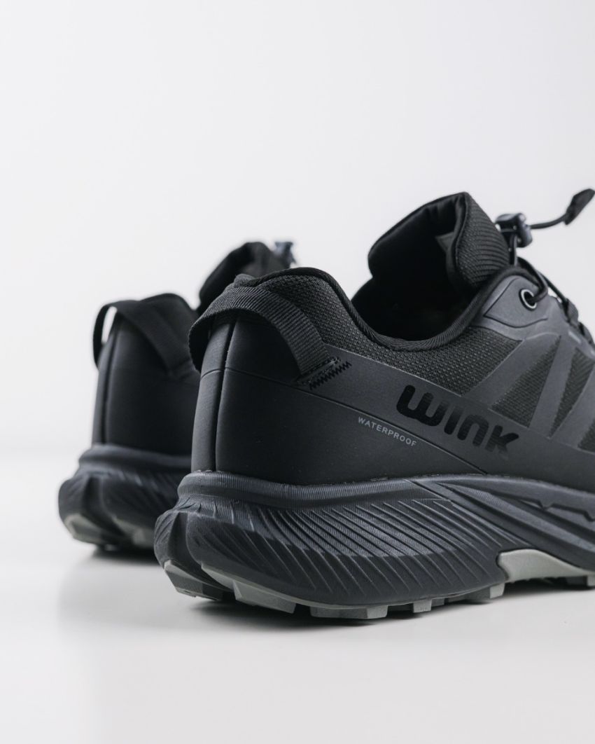 Wink - Craak black waterproof men hiking shoes