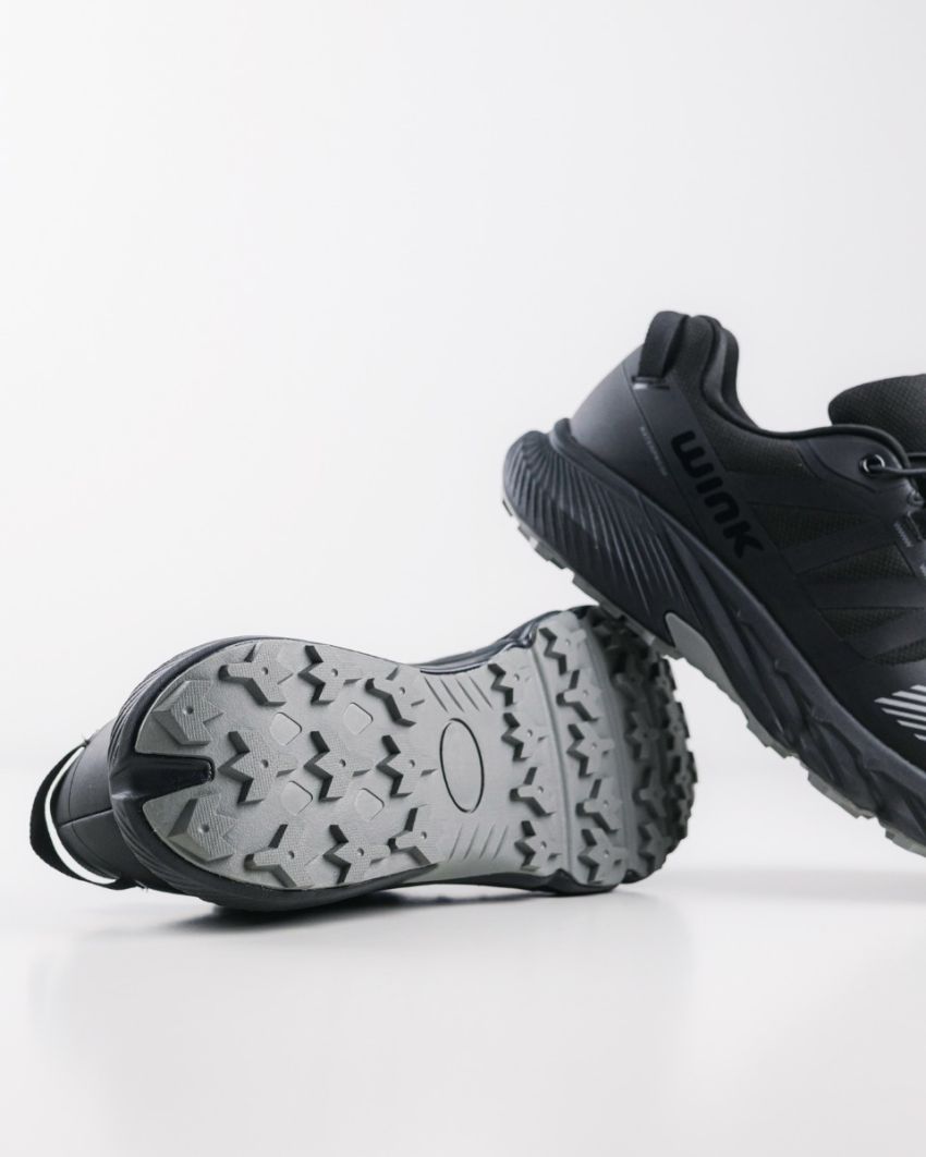 Wink - Craak black waterproof men hiking shoes