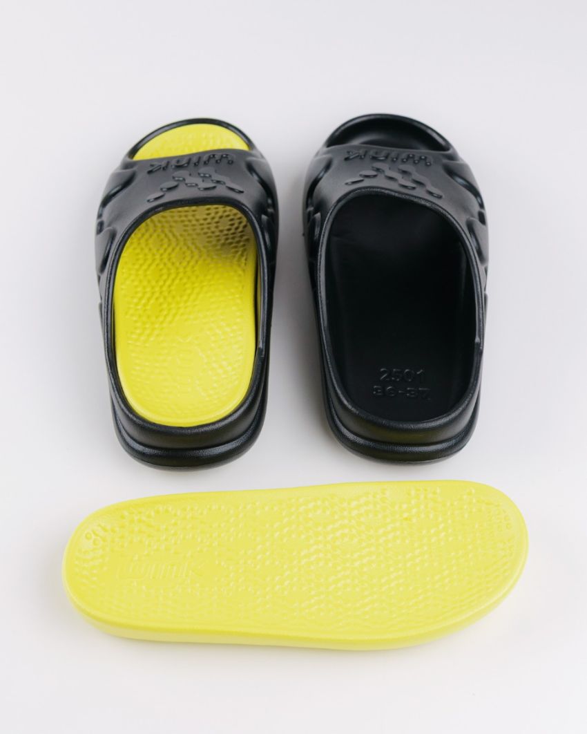 Wink - Calyx black men slippers