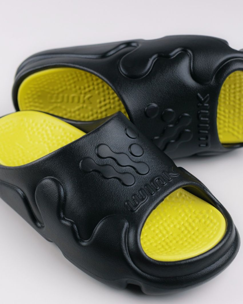 Wink - Calyx black women slippers