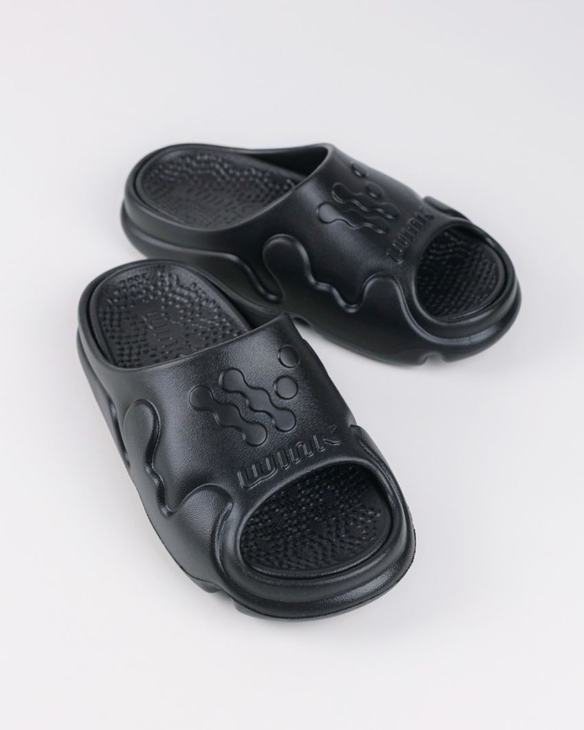 Wink - Calyx black women slippers