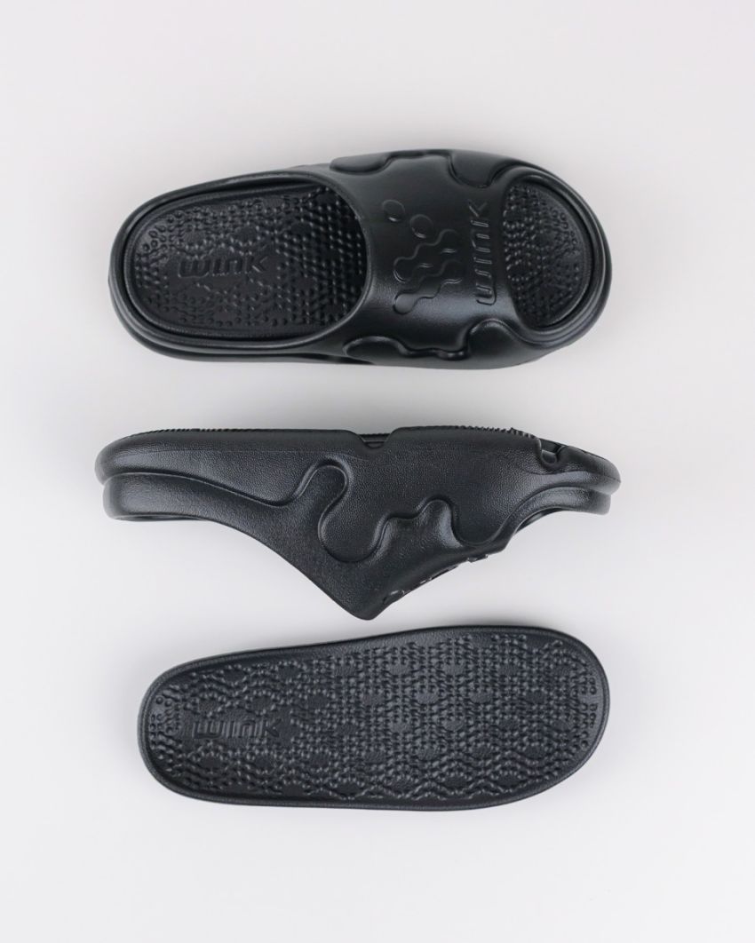 Wink - Calyx black women slippers