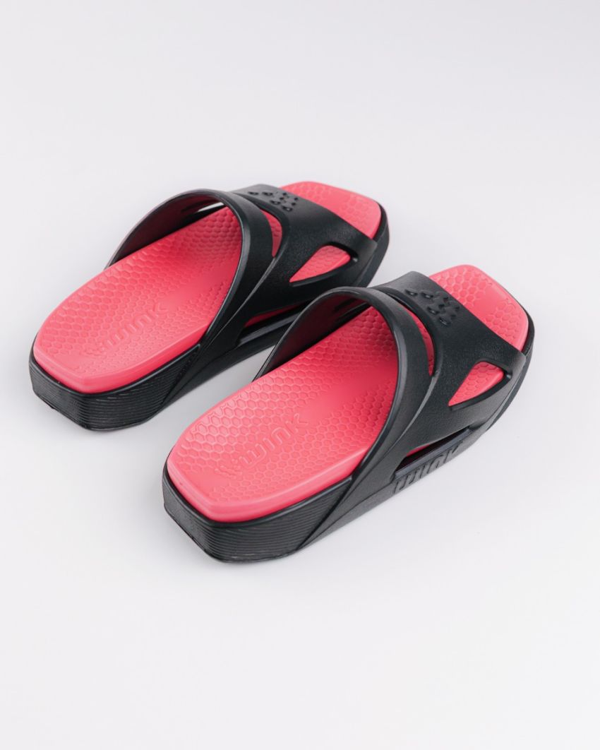 Wink - Calx black women slippers