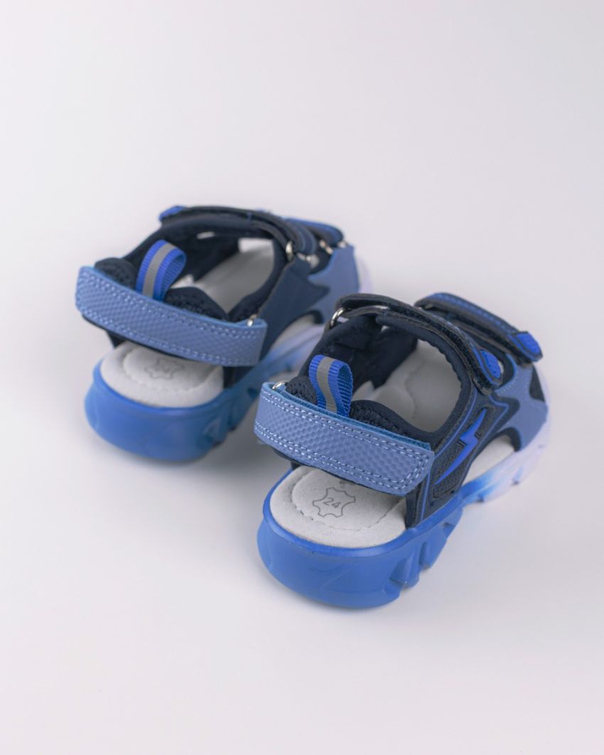 Wink - Zzap navy LED lights baby sandals