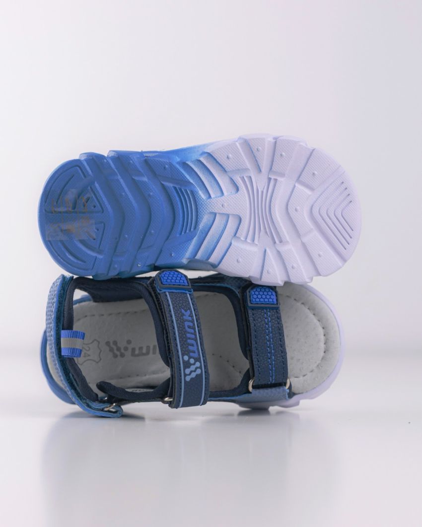 Wink - Zzap navy LED lights baby sandals