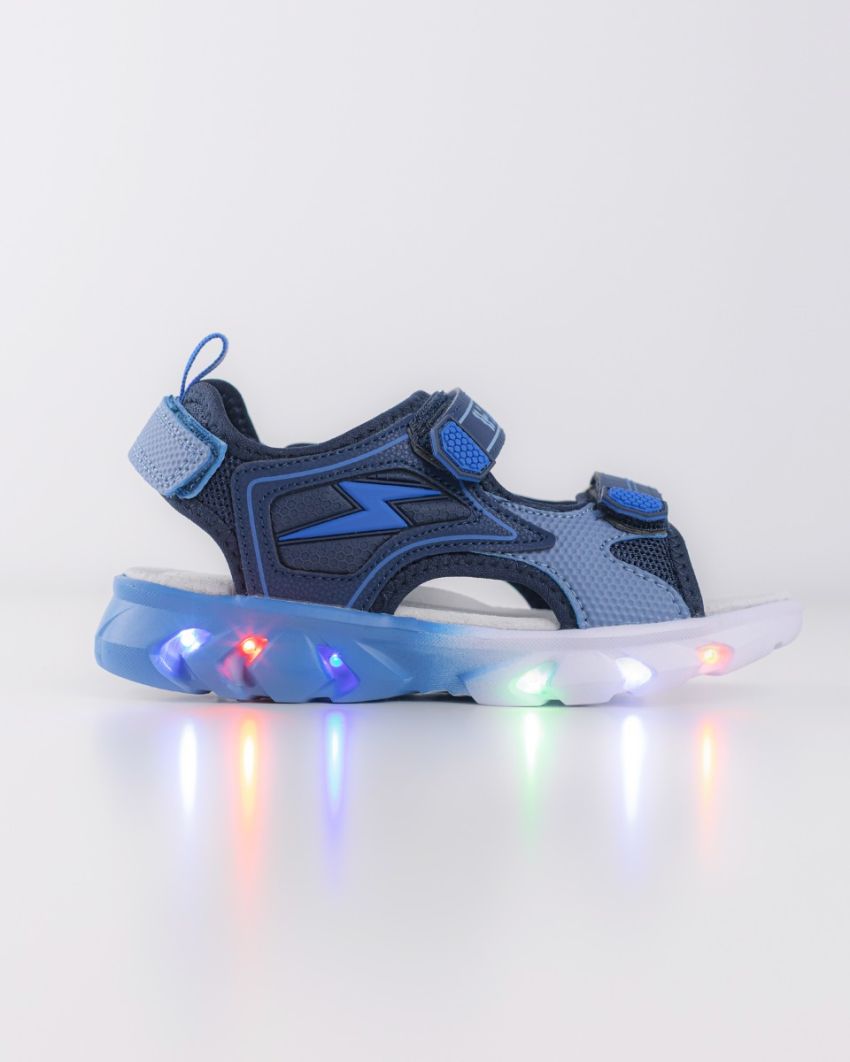 Wink - Zzap navy LED lights kids sandals