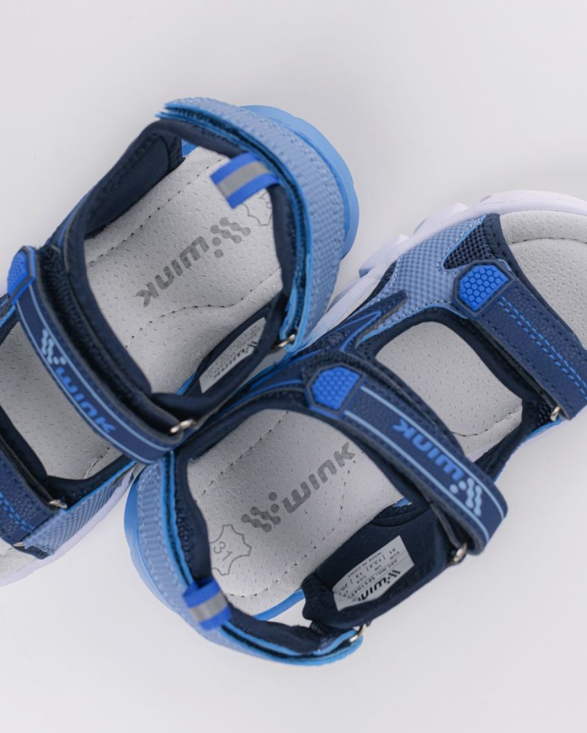 Wink - Zzap navy LED lights kids sandals
