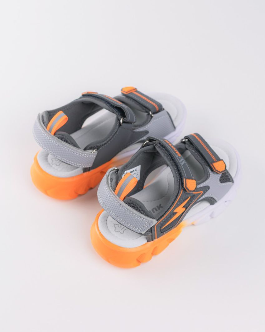 Wink - Zzap grey LED lights kids sandals