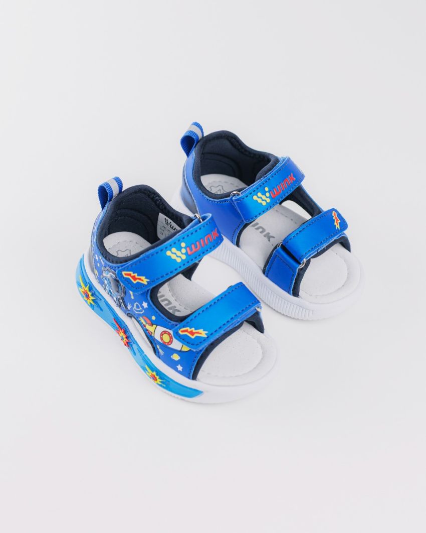 Wink - XYL blue LED lights baby sandals