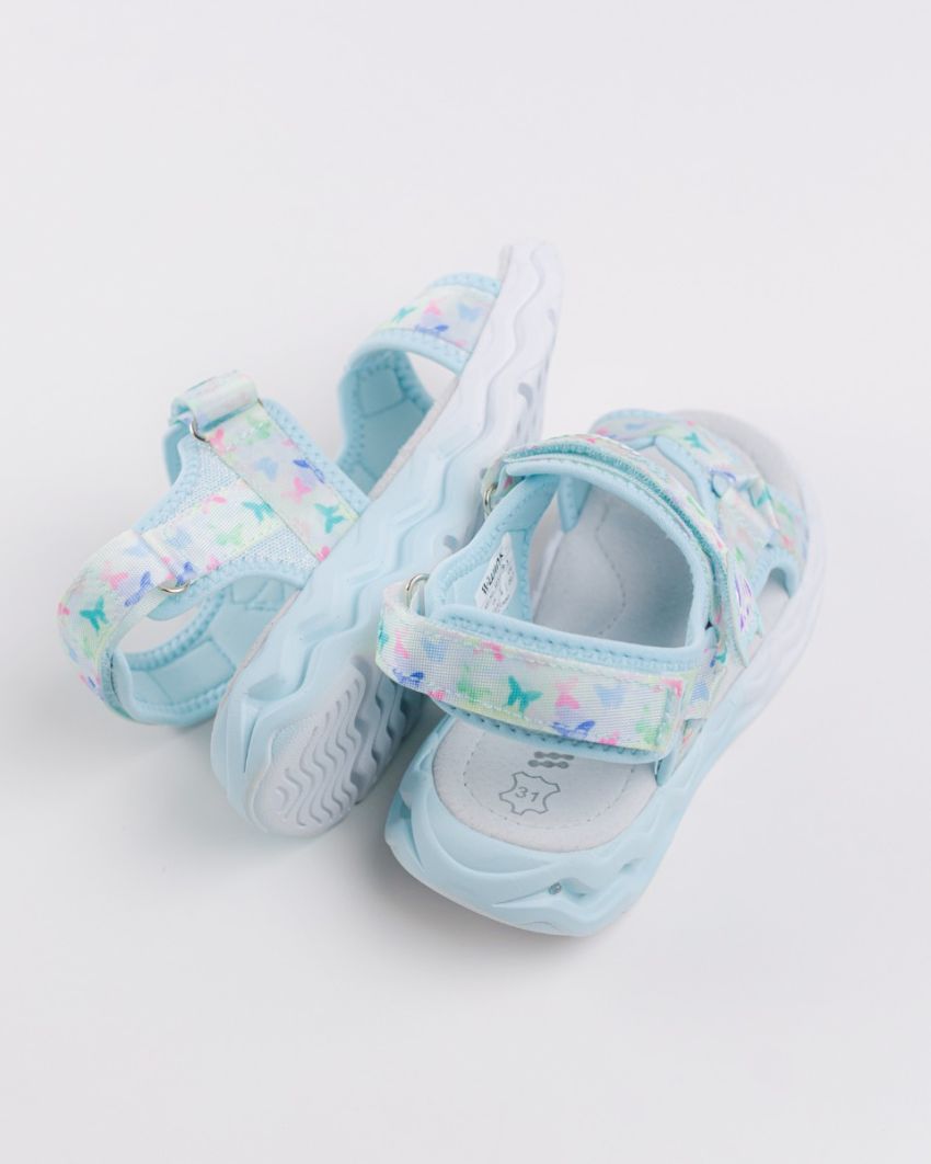 Wink - Regina Ply green LED lights kids sandals