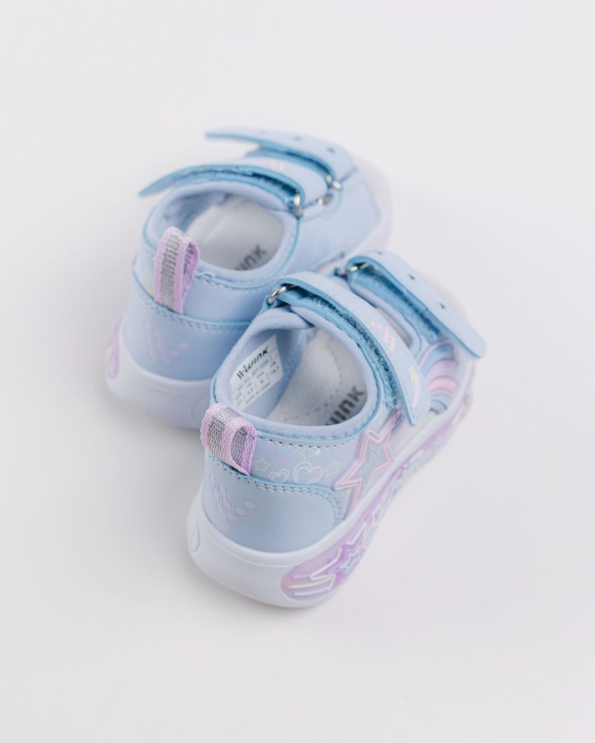 Wink - Regina Stl blue LED lights baby sandals