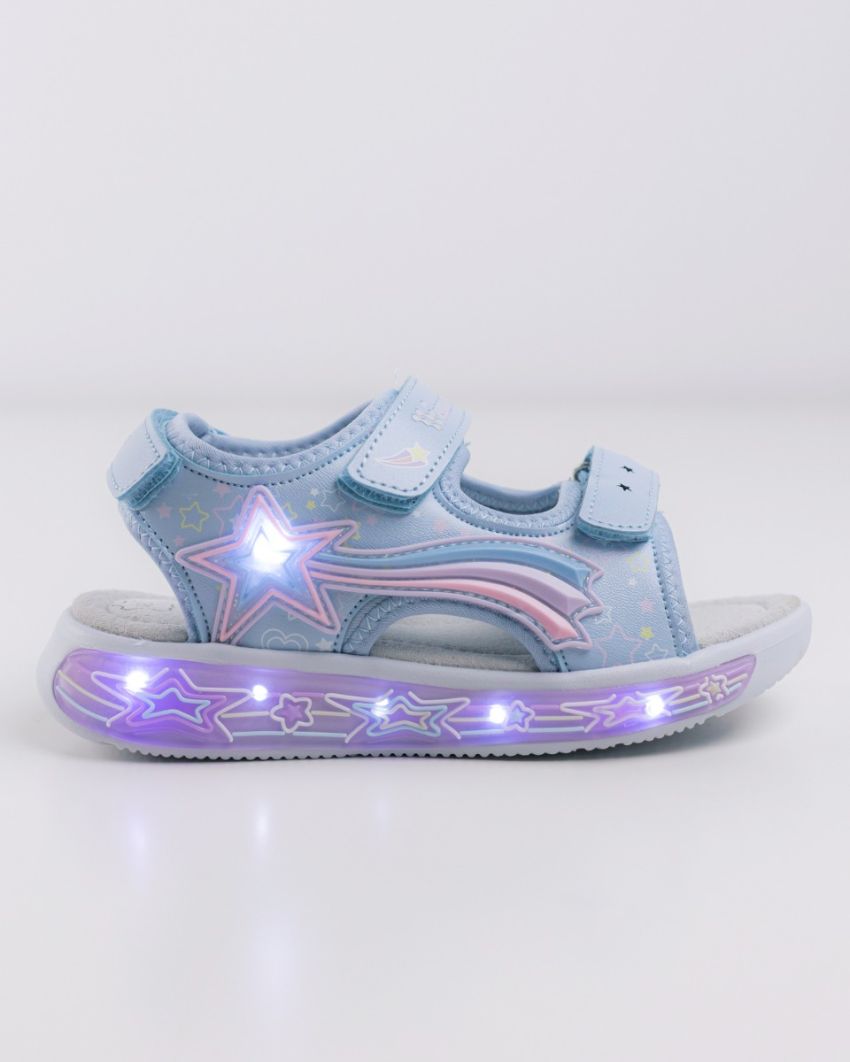 Wink - Regina Stl blue LED lights kids sandals