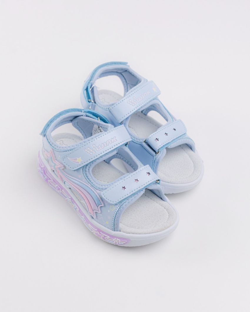 Wink - Regina Stl blue LED lights kids sandals