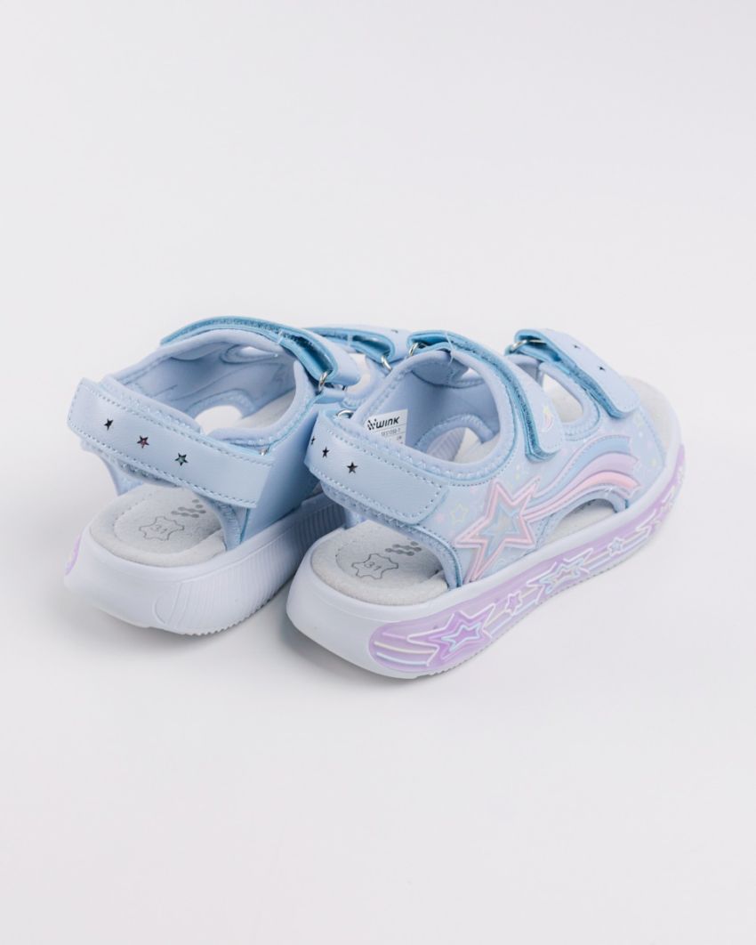 Wink - Regina Stl blue LED lights kids sandals