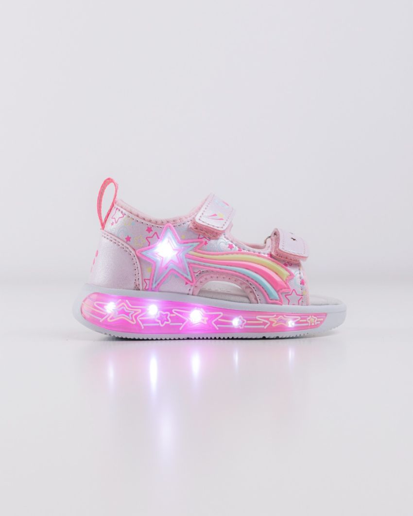 Wink - Regina Stl white LED lights baby sandals