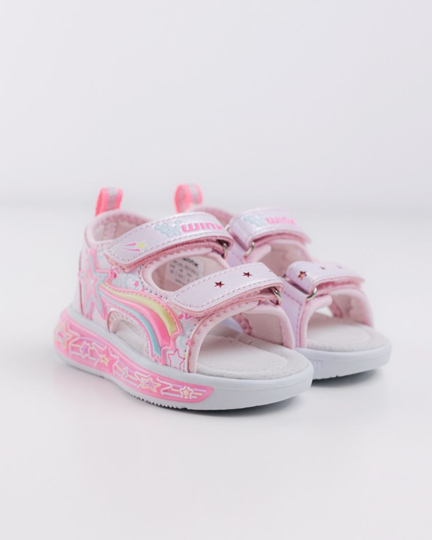 Wink - Regina Stl white LED lights baby sandals