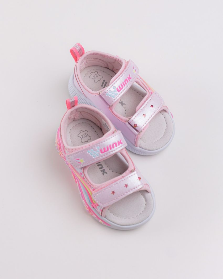 Wink - Regina Stl white LED lights baby sandals