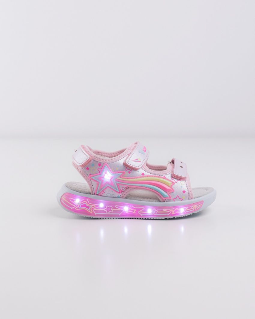 Wink - Regina Stl pink LED lights kids sandals