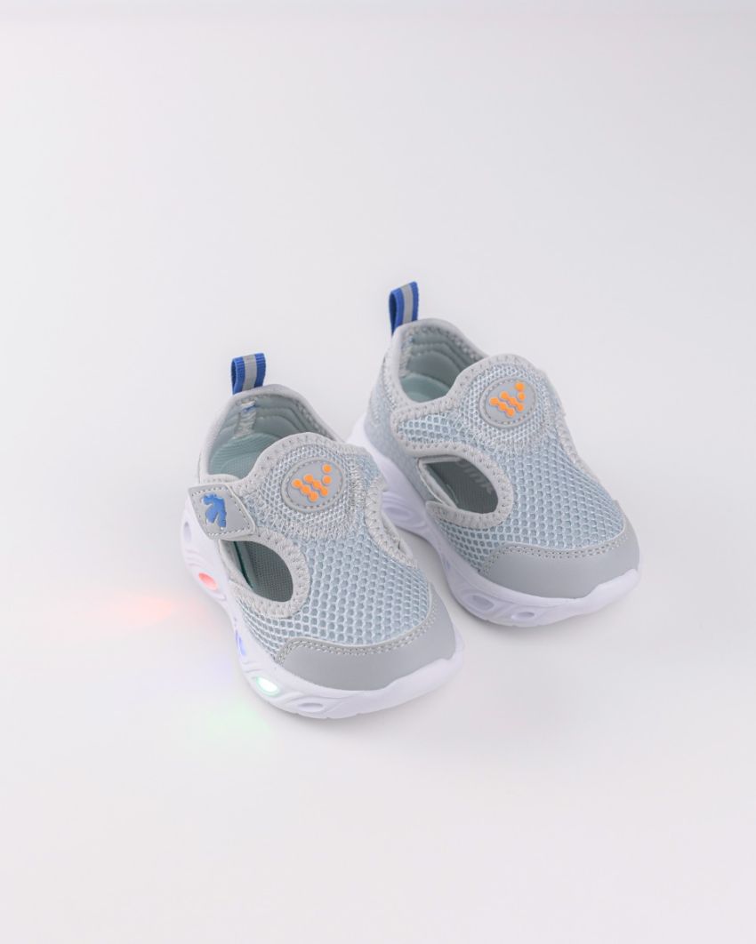 Wink - Dano grey LED lights baby sandals