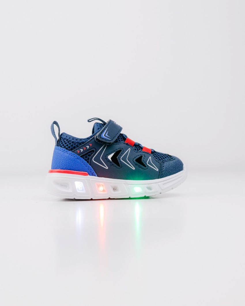 Wink - Zarin navy LED lights baby sandals