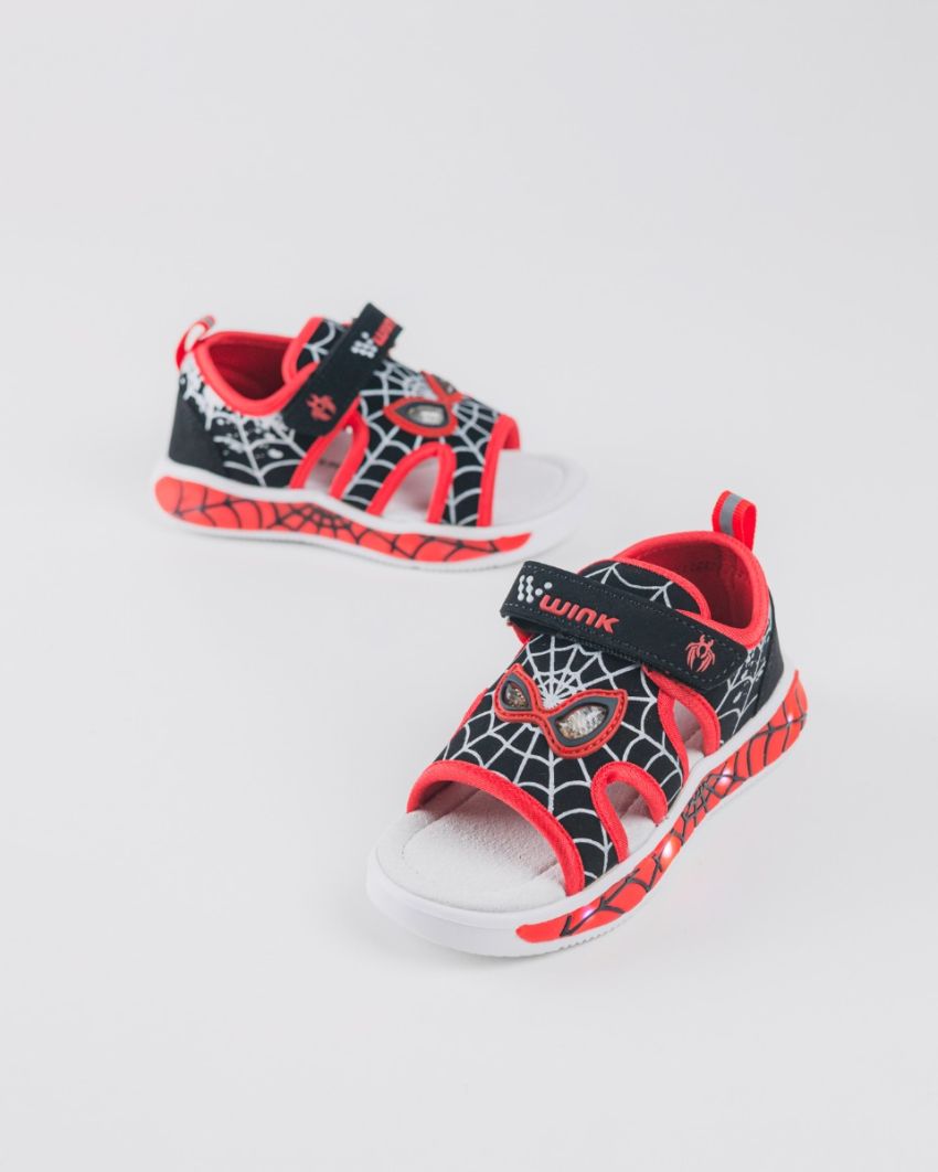 Wink - Zarin black baby boy sandals