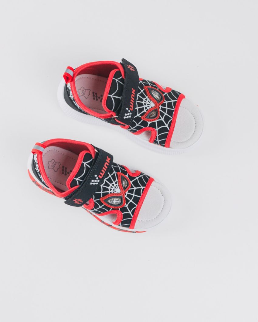 Wink - Zarin black baby boy sandals