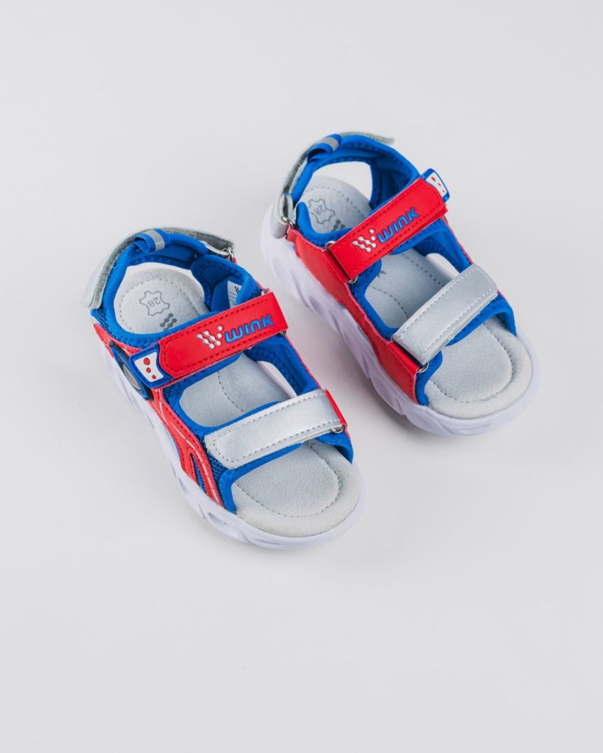 Wink - Carra red baby boy sandals