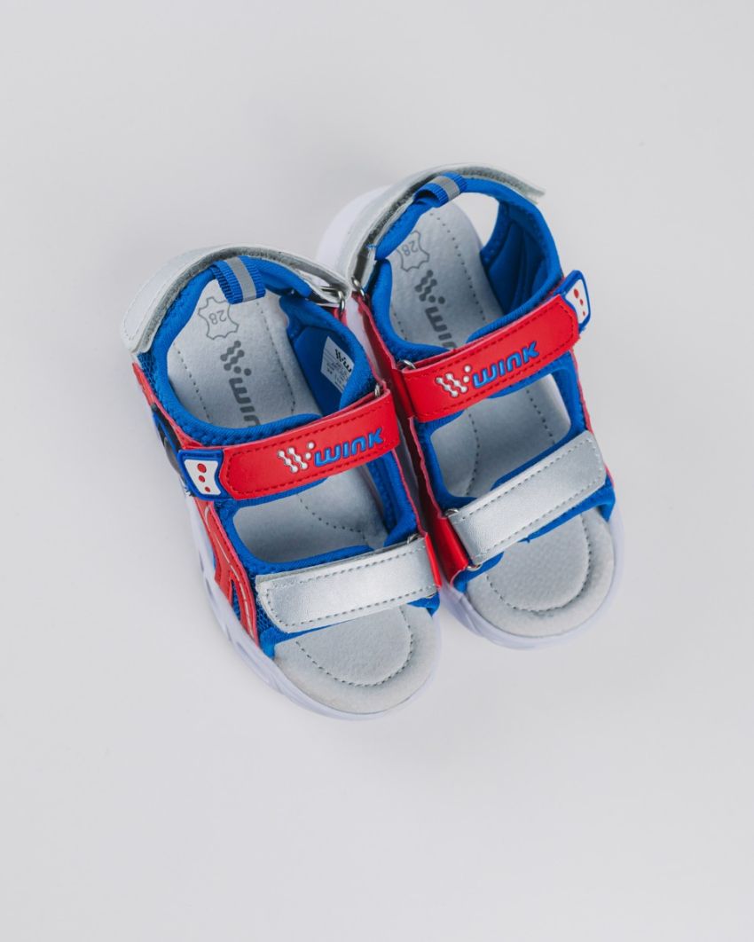 Wink - Carra red baby boy sandals