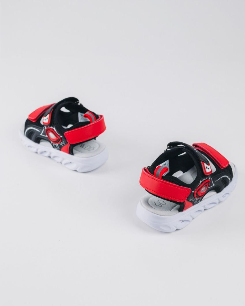 Wink - Carra black baby boy sandals