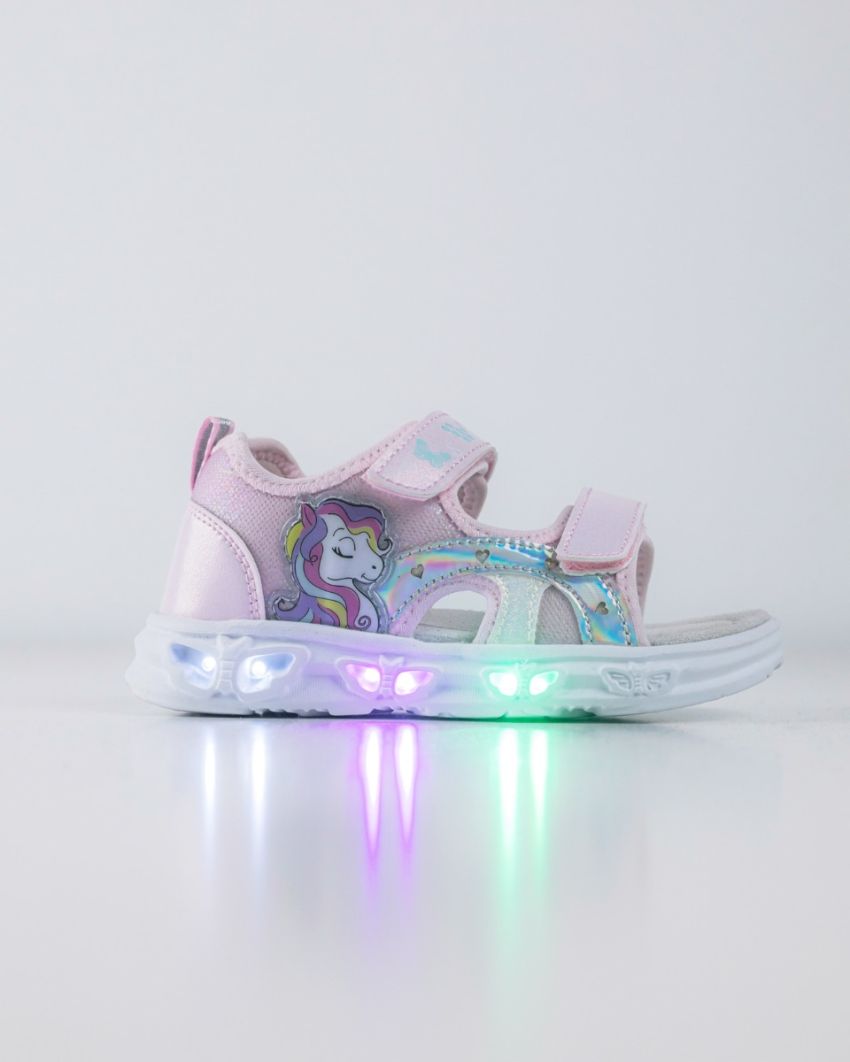 Wink - Dilya pink baby girl sandals
