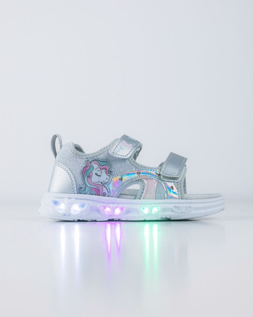 Wink - Dilya silver girls sandals