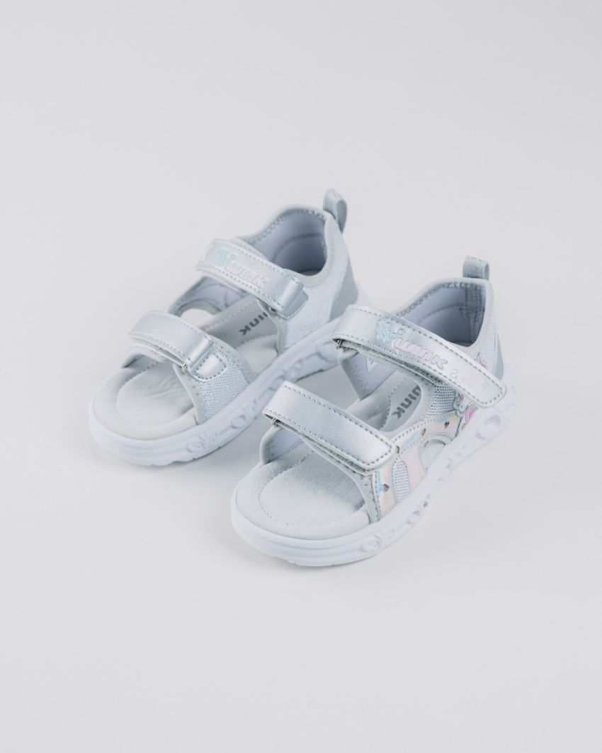 Wink - Dilya silver girls sandals