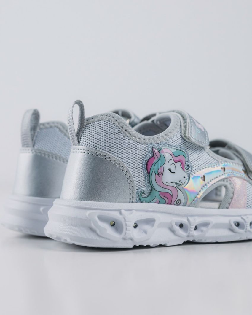 Wink - Dilya silver girls sandals