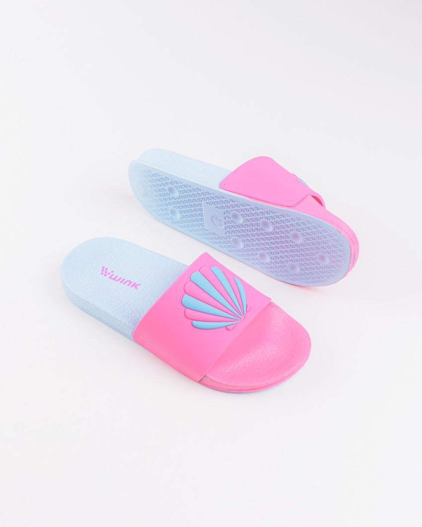 Wink - Testa magenta kids slippers