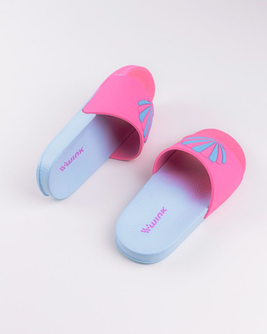 Wink - Testa magenta kids slippers