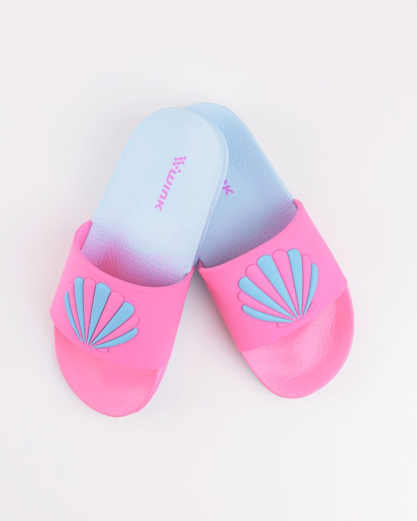 Wink - Testa magenta kids slippers