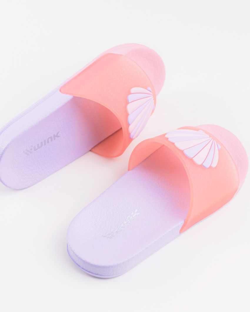 Wink - Testa pink kids slippers