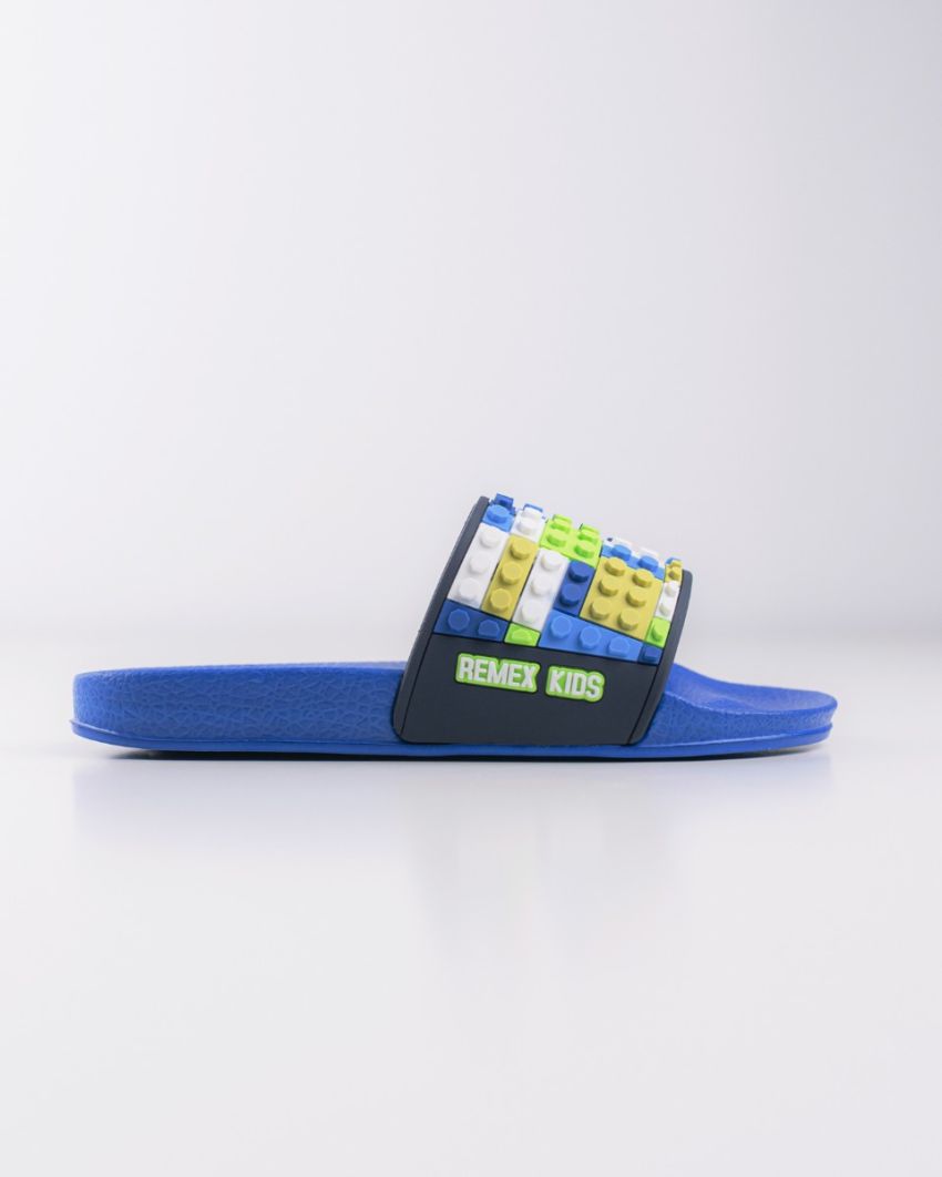 Wink - Impar blue kids slippers