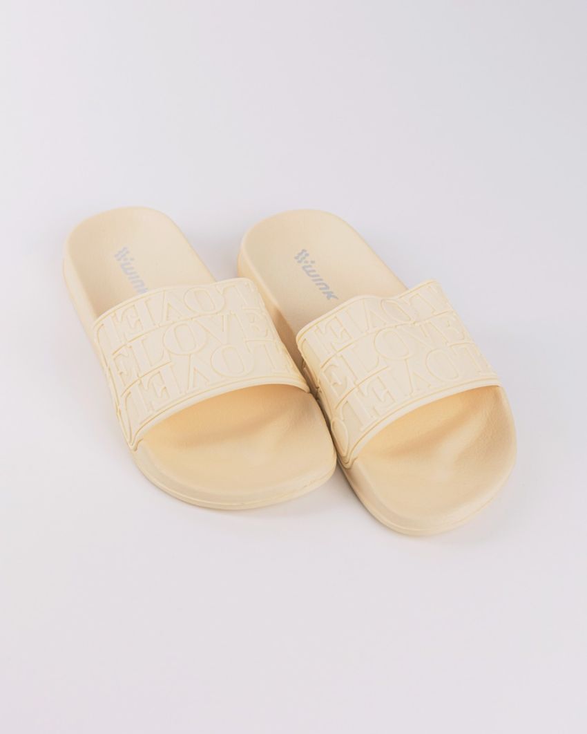 Wink - Aello beige women slippers