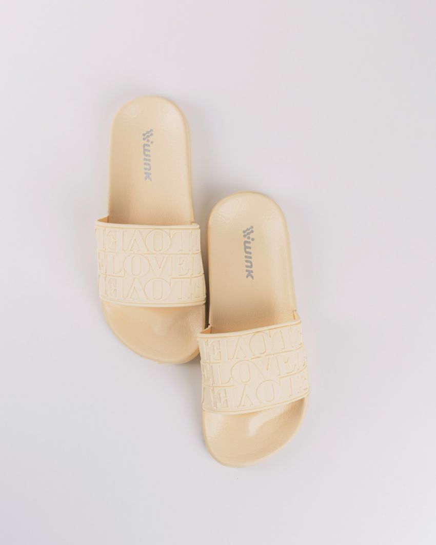 Wink - Aello beige women slippers