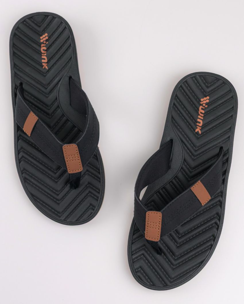 Wink - Ceyx black men slippers