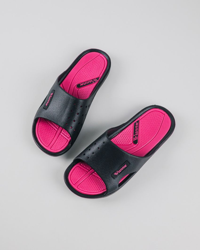 Wink - Palon black women slippers