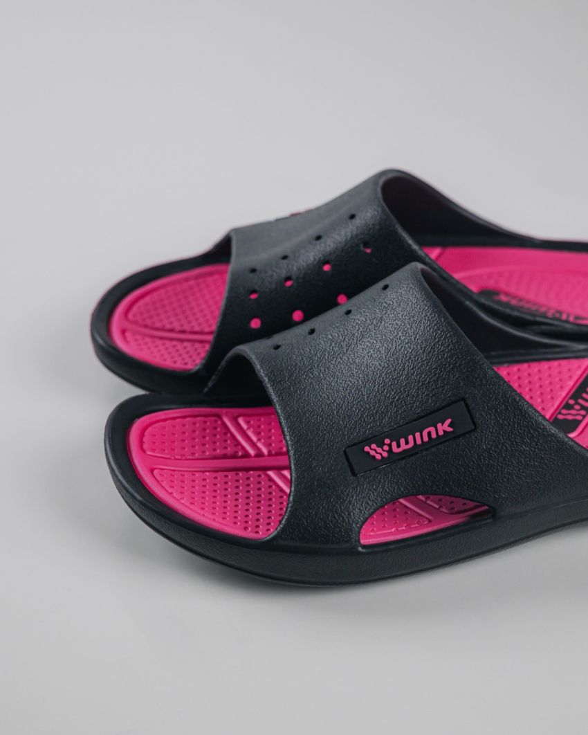 Wink - Palon black women slippers
