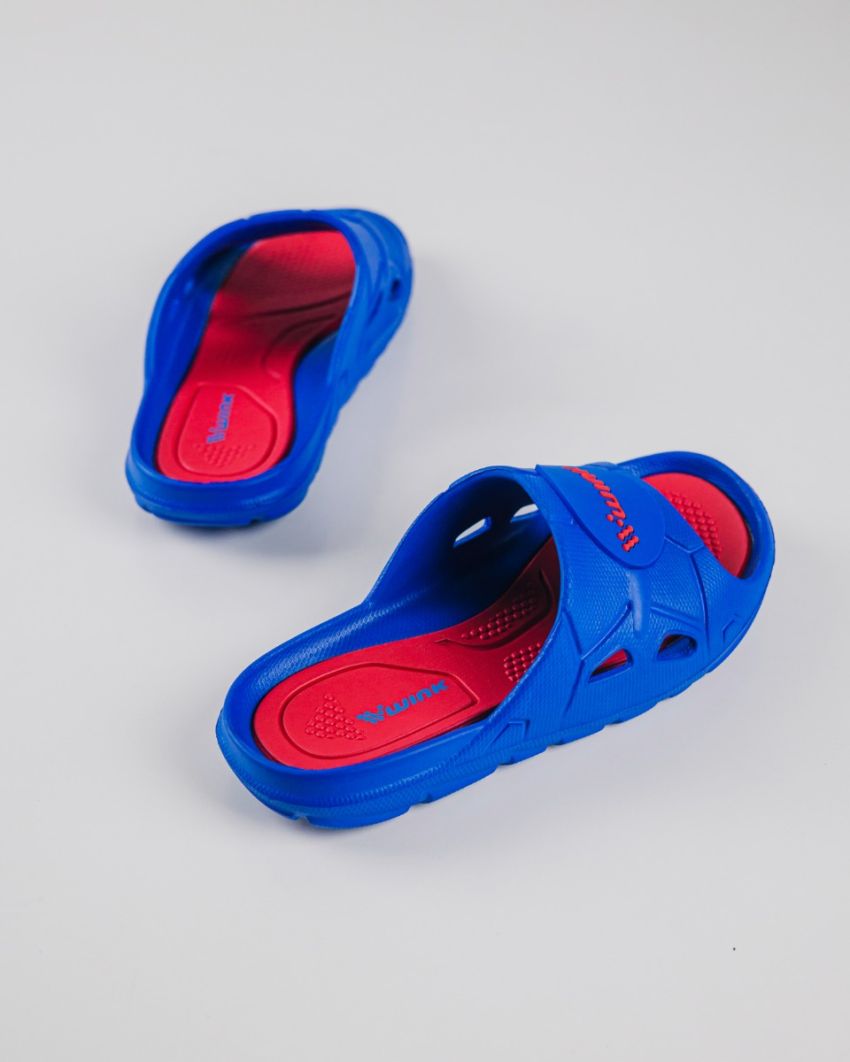 Wink - Mima blue boys slippers