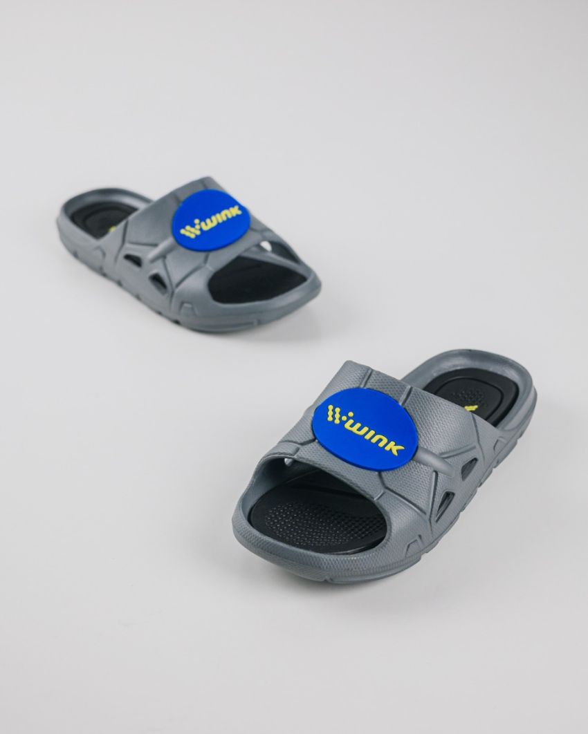 Wink - Mima grey boys slippers