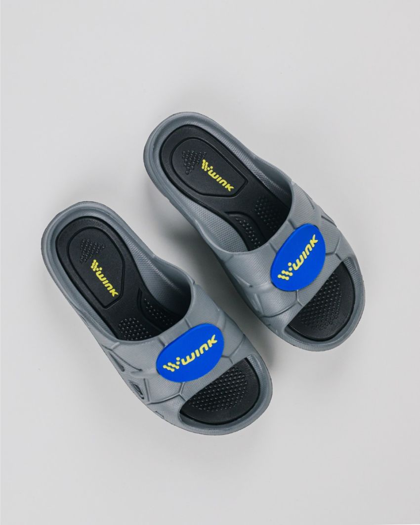 Wink - Mima grey boys slippers