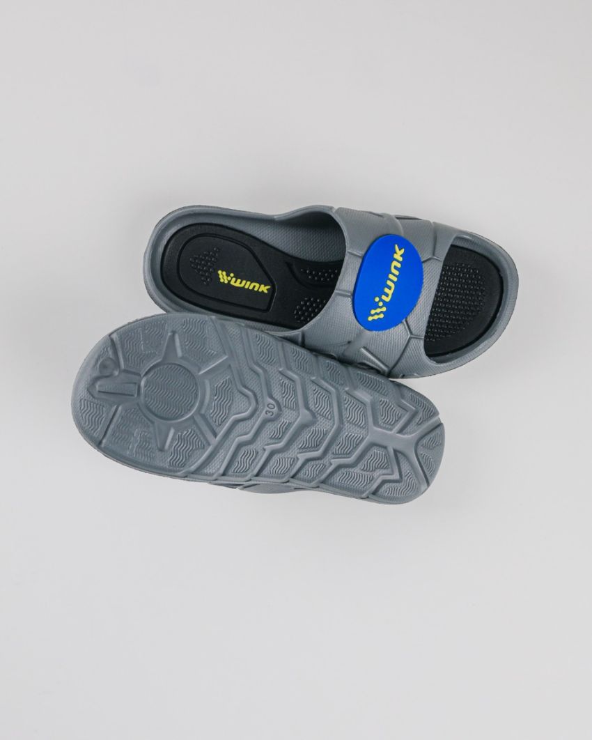 Wink - Mima grey boys slippers