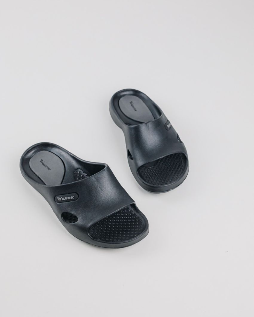 Wink - Dero black women slippers