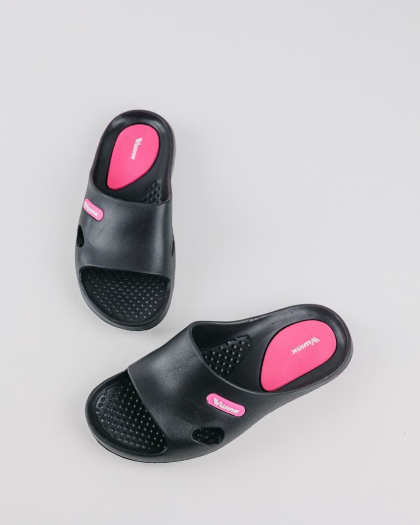 Wink - Dero black women slippers
